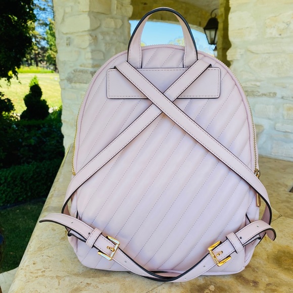 NWT Michael Kors quilted Backpack - Picture 2 of 9
